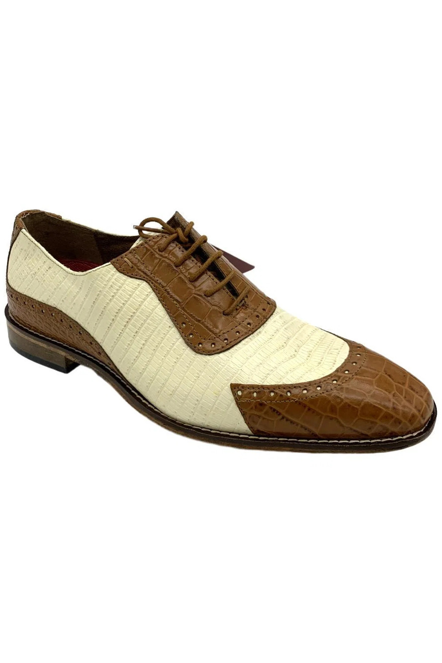 Stacy Adams Men's Tarango Loafers Tan/Ivory - Medium